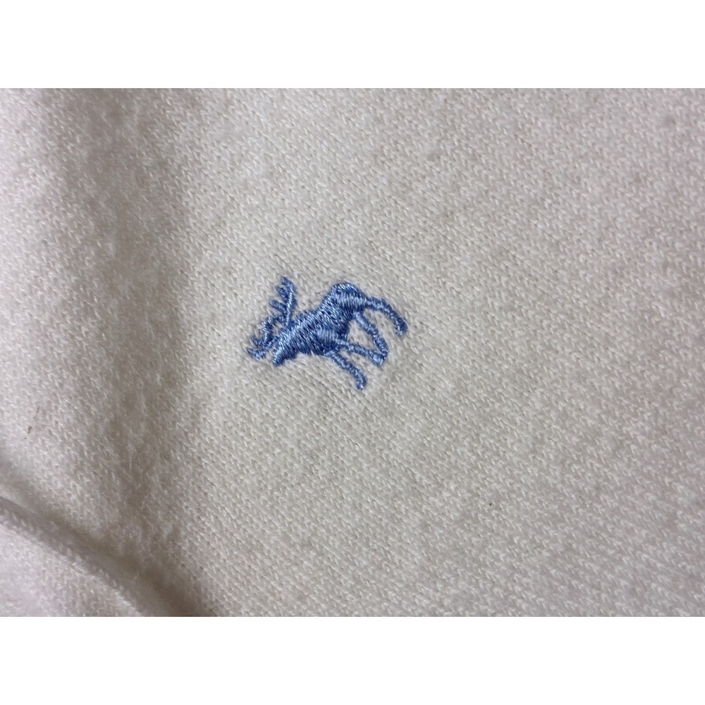 Abercrombie & Fitch Zip Up Knit Hoodie Coquette Y2K O-Ring Sweater M White - Picture 9 of 11